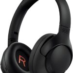 QCY H3 ANC Fone de Ouvido Bluetooth, Cancelamento de Ruído Ativo Headphone Bluetooth 5.4 Headset com Microfone, Certificação Hi-Res Audio, Conexão Multipontos, 60 horas reprodução, Preto