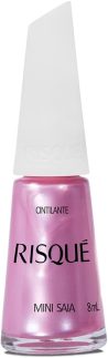 Risqué Esmalte Cintilante Mini Saia, 8 Ml