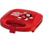 Sanduicheira Elétrica Mallory Mickey Mouse Funny Plates – Placas com Design, Superfície Antiaderente, Luzes LED, Alça com Toque Frio e Trava de Segurança - 220V - Imagem 2