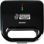 Sanduicheira Elétrica Mallory Supreme Toast – Compacta, Placas Antiaderentes, Faz 2 Pães, Cortes Precisos, Luzes LED e Alça com Trava - 220V - Imagem 2