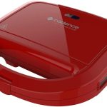 Sanduicheira Minigrill Cadence Colors Vermelha 127V - SAN261, Modelo:SAN261-127V