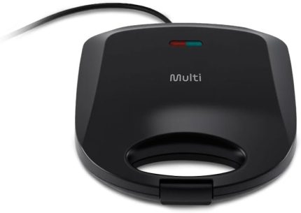 Sanduicheira Minigrill Gourmet com Chapa Dupla e Revestimento Antiaderente 127V 750W Multi - CE043