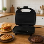 Sanduicheira Minigrill Gourmet com Chapa Dupla e Revestimento Antiaderente 127V 750W Multi - CE043 - Imagem 2