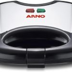Sanduicheira e Grill Arno SACS, Antiaderente, Inox, 220V, Fácil Limpeza, Compacta e Versátil
