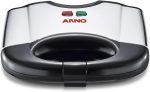 Sanduicheira e Grill Arno SACS, Antiaderente, Inox, 220V, Fácil Limpeza, Compacta e Versátil