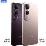 Smartphone JOVI V50 Lite 5G – 256GB, 8+8GB RAM, Dimensity 6300, Tela AMOLED 6,77" 120Hz, Câmera 50MP + Selfie 32MP, Bateria 6500mAh com Carregamento 90W, Android 15, Resistência IP65, Ouro Titânio - Imagem 2