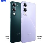 Smartphone JOVI Y29s 5G, 256GB, 8+8GB RAM Turbo, Dimensity 6300 2.4GHz, câmera dupla 50MP, tela 6,7" 90Hz, bateria 6000mAh com carregamento 44W, IP64, Android 15, Violeta Cristal - Imagem 2