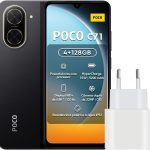 Smartphone Xiaomi Poco C71 Preto 4G 4GB RAM 128GB ROM[25028PC03G]