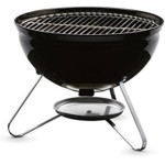 Smokey Joe Silver Churrasqueira Carvão Weber Preto 44 X 37 X 37 Cm - Imagem 2