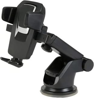 Suporte Celular Carro Universal com Ventosa Forte – Suporte Veicular Painel e Para-brisa, Rotação 360° para Smartphone GPS (4 a 7 Polegadas)