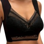 Sutiã feminino de renda sem costura, roupa íntima diária, sutiã push-up sexy sem fio para mulheres