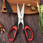 Tesouras de cozinha multiuso, resistentes, tesouras de cozinha para alimentos, conjunto de utensílios de cozinha, tesouras de carne, aves, alimentos, lava-louças, ferramentas utilitárias, presente