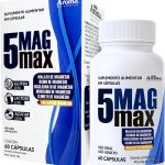 Tetra Magnésio 5 Tipos De Magnésio 600mg Premium 60 Cápsulas Sem Sabor