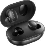 Tranya M20 Fones de Ouvido Bluetooth - 30 Horas de Bateria, À Prova de Suor, App Personalizável, Drivers de 14.2 mm com Graves Potentes, Microfone para Chamadas Claras - Preto Cósmico