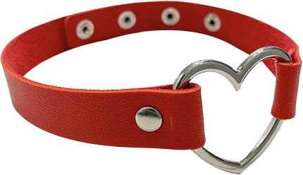 UGPLM Colar gargantilha, presente ajustável macio e estiloso acessórios de cosplay elegantes para mulheres estilo vintage punk gargantilha couro PU