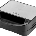 WAP Sanduicheira Grill em Inox WS750 com Aquecimento Rápido Speed Heat e Alça Isotérmica, Antiaderente 750W 127V