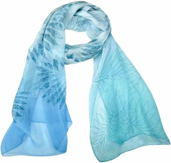 Xyueanlo Cachecóis para mulheres, cachecóis leves, estampa da moda, estampa floral, cachecol, xales