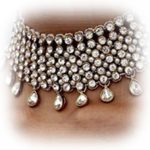YERTTER Colares Vintage Boho Completos de Strass Conjunto de Joias de Borla Pingente em Camadas Colar de Corrente Grossa para Mulheres e Meninas