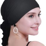 osvyo Touca de algodão Chemo Turbans Headwear para mulheres com câncer e perda de cabelo