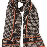 vimate Cachecol 100% grande com sensação de seda - Lenço feminino leve de seda longo protetor solar xale cachecol de pescoço embalado para presente