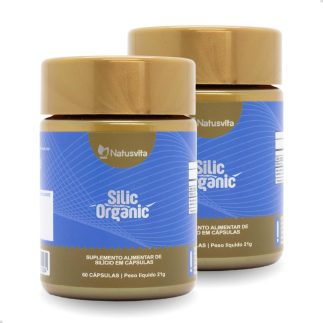120 cápsulas Silício Organic