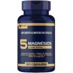 Kit 2x 5 Magnesio Quelato Malato Taurato 60 Cápsulas Muwiz - Imagem 5