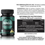 Magnesio Mag 3 Dimalato Treonato Glicina Magnesium 1000mg 100% Puro 60 Comprimidos Mastigaveis Sem Glúten Sabor Maracujá - Imagem 4