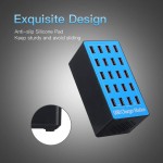 Carregador Inteligente USB com 20 Portas Adaptador de Energia de Compatibilidade Universal Estação de Carregamento para Família e Uso de Escritório POPQ - Imagem 5