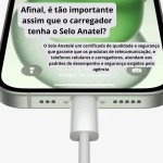 Carregador Turbo 40w Para iPhone, Cabo+Fonte Entrada Dupla Carregador Rápido, Compatível c/iPhone X Xr SE 11 12 13 14 Excellence Premium Duo. - Imagem 6