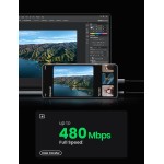 UGreen Cabo Celular USB C Carregador Rápido Android 2m - Imagem 5