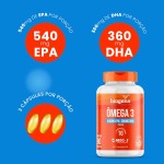 Ômega 3 TG, 540MG EPA | 360MG DHA, MEG-3®, Bigens (90 caps) - Imagem 3