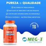 Ômega 3 TG, 540MG EPA | 360MG DHA, MEG-3®, Bigens (90 caps) - Imagem 4