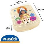 Sanduicheira Princesas Plasutil - Imagem 2