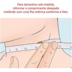 Gargantilha cordão de couro tres voltas bijuterias femininas - Imagem 5
