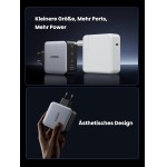 Ugreen USB-A+3*USB-C 100W GaN Tech Fast Charger EU Black CD226 - Imagem 6