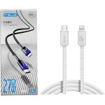 Carregador Rapido Lelong compatível Celulares IOS USB-C Lightning iPhone 7 8 9 X XR 11 12 13 e iPhone 14 - Imagem 5