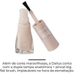 Kit Esmalte Dailus Nude Rosa Marrom Cremoso Queridinhos (Rose, Taça, Suspiro) - Imagem 4
