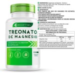 Mix Magnesio Treonato + Quelato 500mg 100% Puro Concentrado 240Cáps Ecomev - Imagem 4