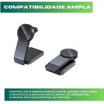 Carregador Sem Fio Rápido Indução Magnético Wireless 3 em 1 Dobrável 15W de Potência Compatível com Iphone, Smartwatchs, Android, Apple Watch AirPods - Imagem 7