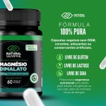 Magnesio Dimalato 1000mg 60 cápsulas 100% Puro 238 mg por Porção - Imagem 5