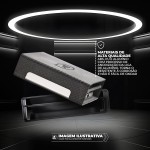 Gshield Carregador por Indução 3 em 1 Wireless sem Fio Future, Universal Compatível com Smartphone, Smartwatch e Fone de Ouvido, Preto - Imagem 7