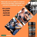 Kit 2 Potes Magnesio Dimalato Bisglicinato 120 Cápsulas 500mg zuchetti nutrition capsula - Imagem 3