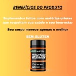 Kit 2 Potes Magnesio Dimalato Bisglicinato 120 Cápsulas 500mg zuchetti nutrition capsula - Imagem 7