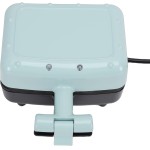 TARSHYRY Mini Sanduicheira, Prensa Panini Antiaderente Dupla Face Com Aquecimento Rápido, Alça Cool Touch, para Omelete Café Manhã Francês Em Dormitórios Apartamentos (Plugue UE 220V) - Imagem 8