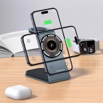 Carregador Wireless 3 em 1 – Base para Smartphone, Smartwatch e Fones de Ouvido - Imagem 7