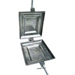 Sanduicheira Forma de Pão Bauru Simples com Cabo de Madeira - Imagem 2