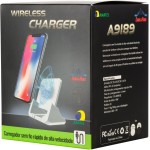 Carregador por indução 10w com stand de apoio para celulares e outros dispositivos com carregamento QI wireless sem fio, Cabos & Plugs - Imagem 6