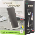 Carregador por indução 10w com stand de apoio para celulares e outros dispositivos com carregamento QI wireless sem fio, Cabos & Plugs - Imagem 7