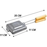 Sanduicheira de Fogão Torradeira Pão de Forma(1 PÃO DE FORMA 35CM) - Imagem 3
