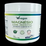 Magnesio com Inositol 300g Sabor Camomila e Lavanda WVegan - Imagem 2